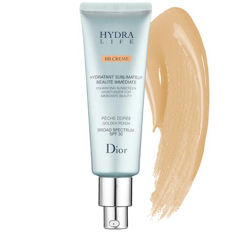 dior bb cream hydra life golden peach